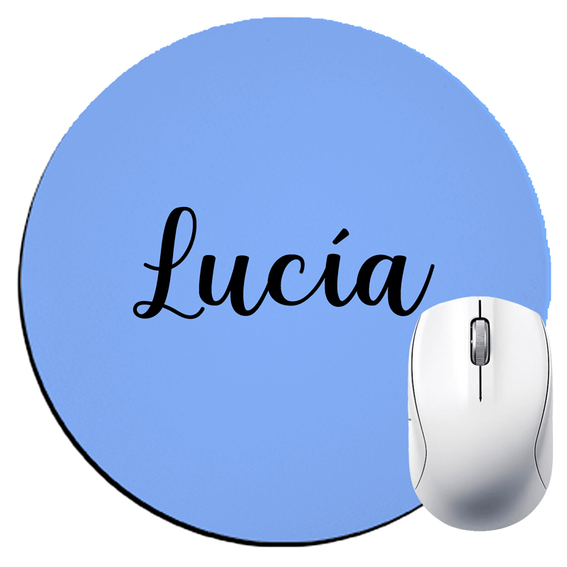 Alfombrilla redonda con nombre - Imagen 2