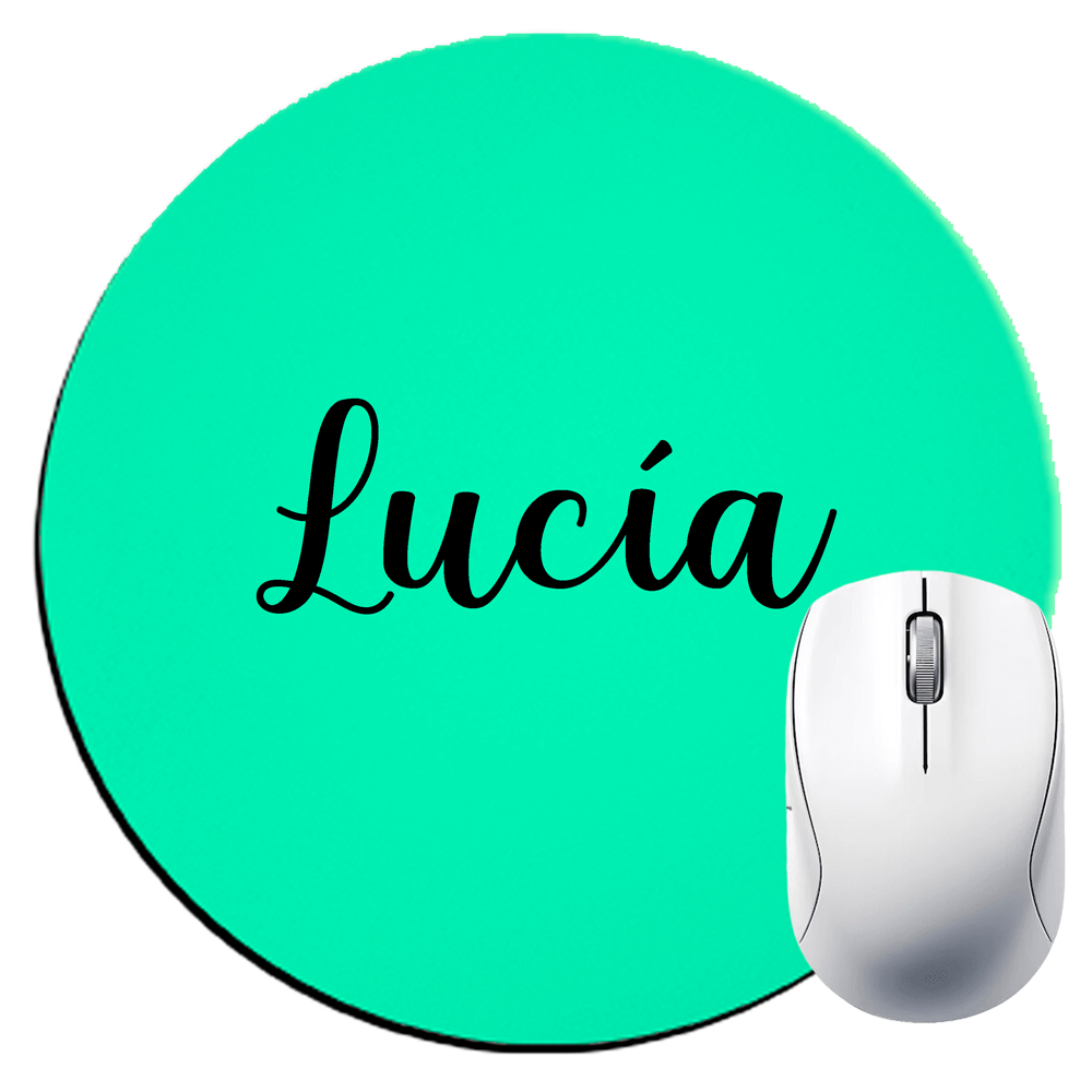 Alfombrilla redonda con nombre - Imagen 4