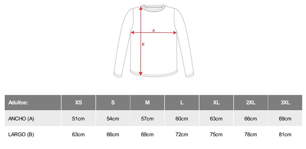Sudadera blanca sin capucha adulto - Imagen 2