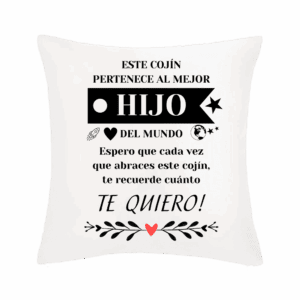 Cojín Mejor Hijo del Mundo