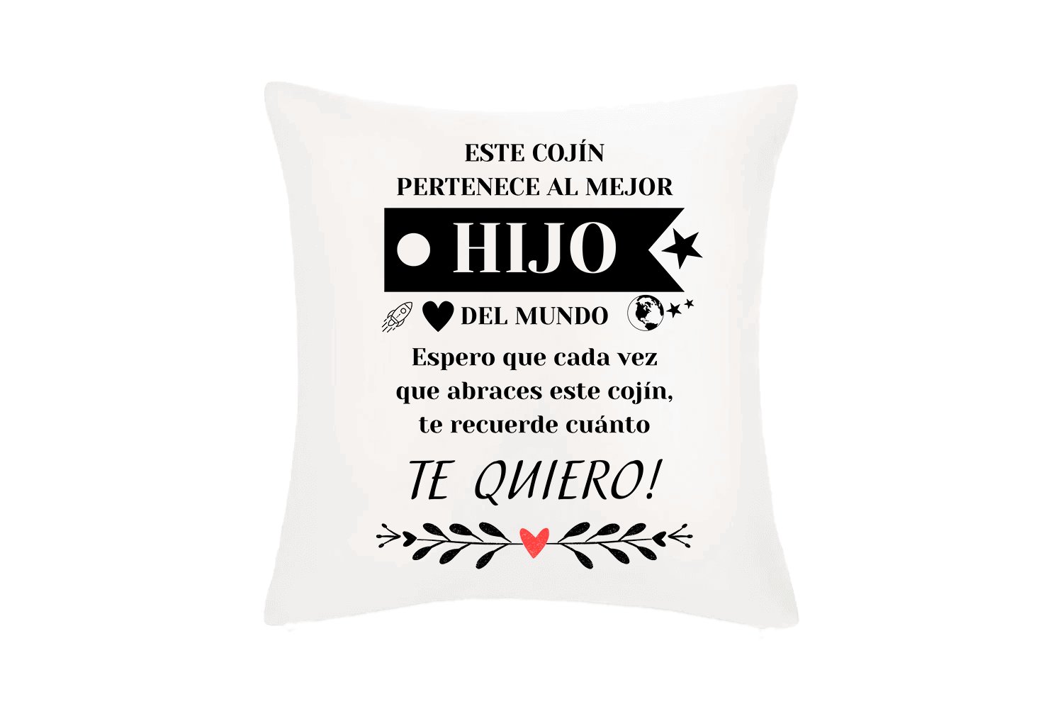 Cojín Mejor Hijo del Mundo